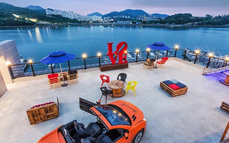 Onda D'Oro Hostel Yeosu Exterior foto